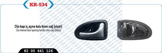 KAYA KR-534 Kapi Ica Acma Kolu Sag Krom Clio-Logan 09->